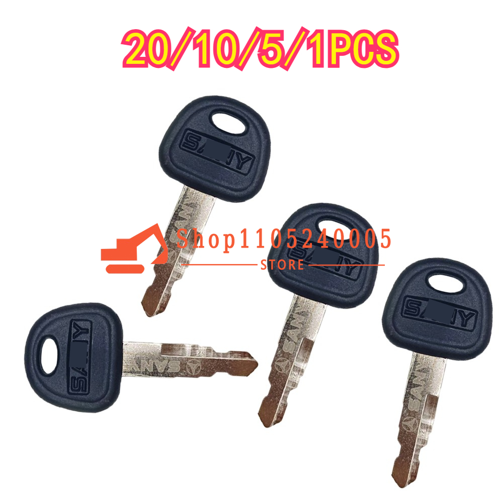 Heavy Equipment Brands - 20/10/5/1個入り 新品 イグニッションキー 掘削機 ブルドーザー ローダー