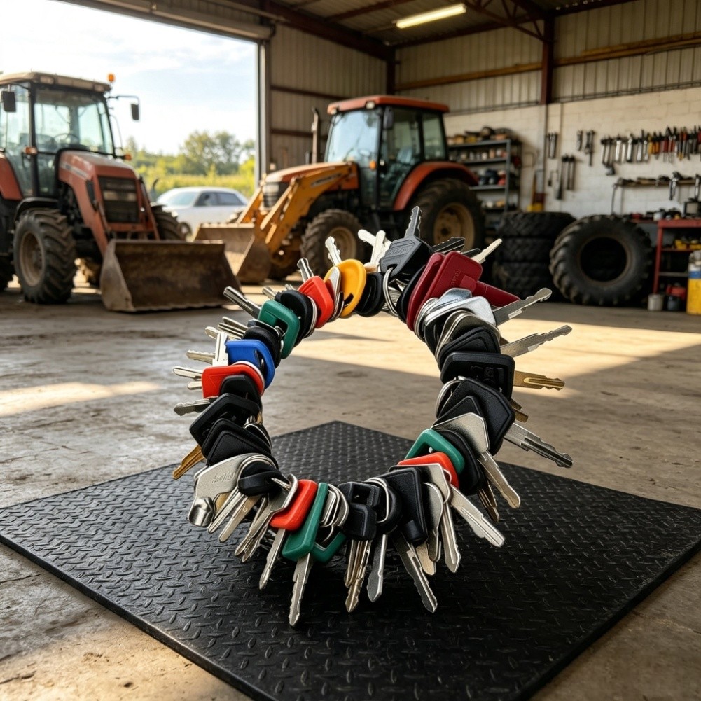 Heavy Equipment Brands - 農業機械用キーセット、信頼性の高い素材で作られたキーキット、幅広いブランドに対応、重機用70キー