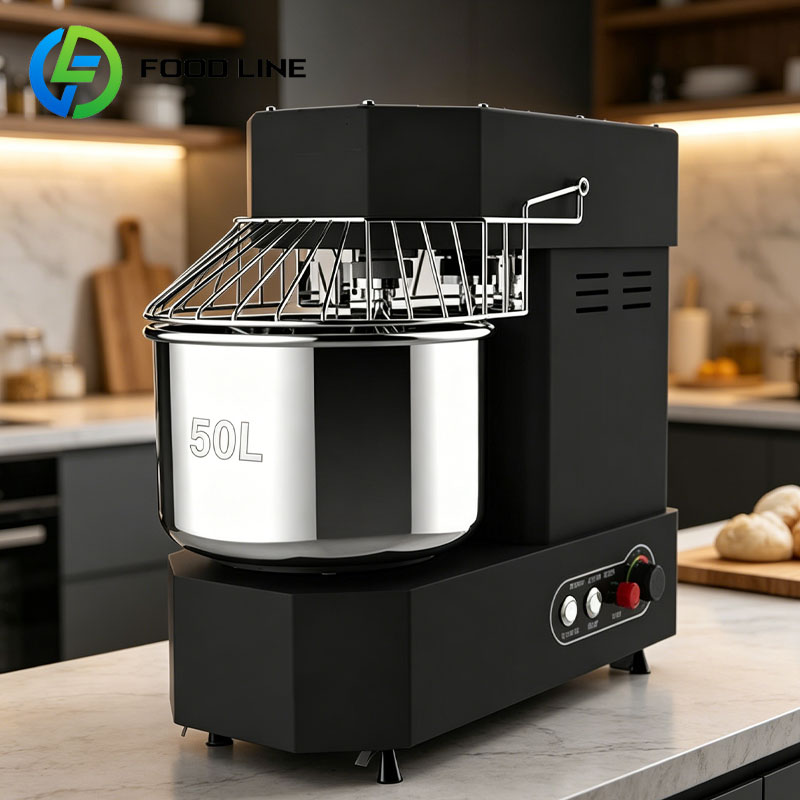 Heavy Equipment Mixer - 50L業務用スパイラルミキサー ステンレス製ヘビーデューティーベーカリー機器 パン工場向け混練機 カスタマイズ可能