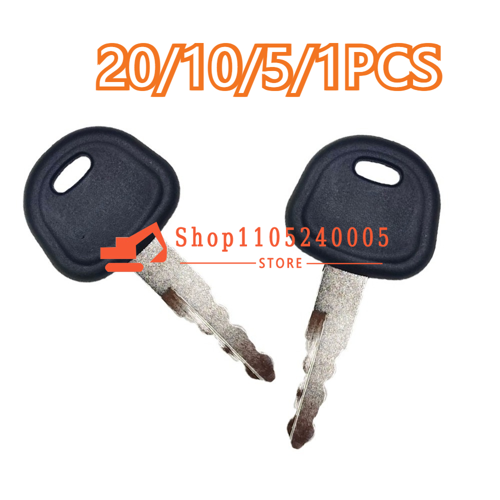 Heavy Equipment Brands - 20/10/5/1 個の新品キー、重機用イグニッションキー 21N4-10400K