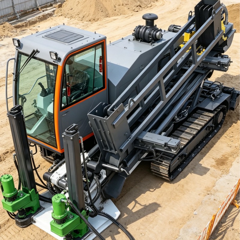 カスタマイズされたヘビーデューティー水平方向掘削HDDボーリ - Heavy Equipment Drilling Rig のレビューと価格