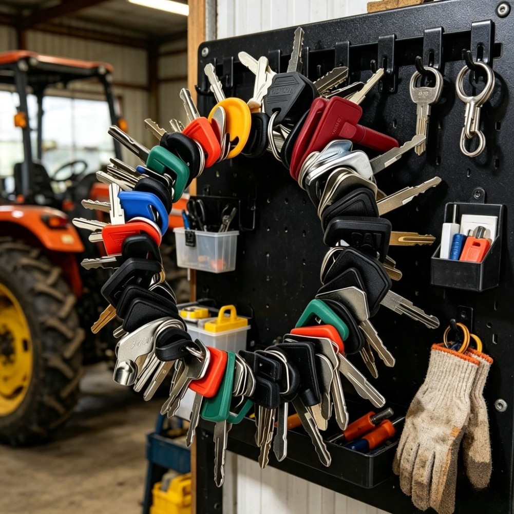 農業機械用キーセット、長期耐久性、幅広いブランド対応、重機用 - Heavy Equipment Brands のレビューと価格