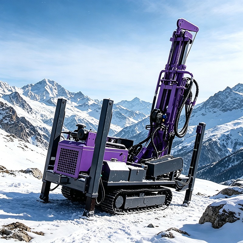 ヘビーデューティークローラー式水井戸掘削装置 500m 空気 - Heavy Equipment Drilling Rig のレビューと価格