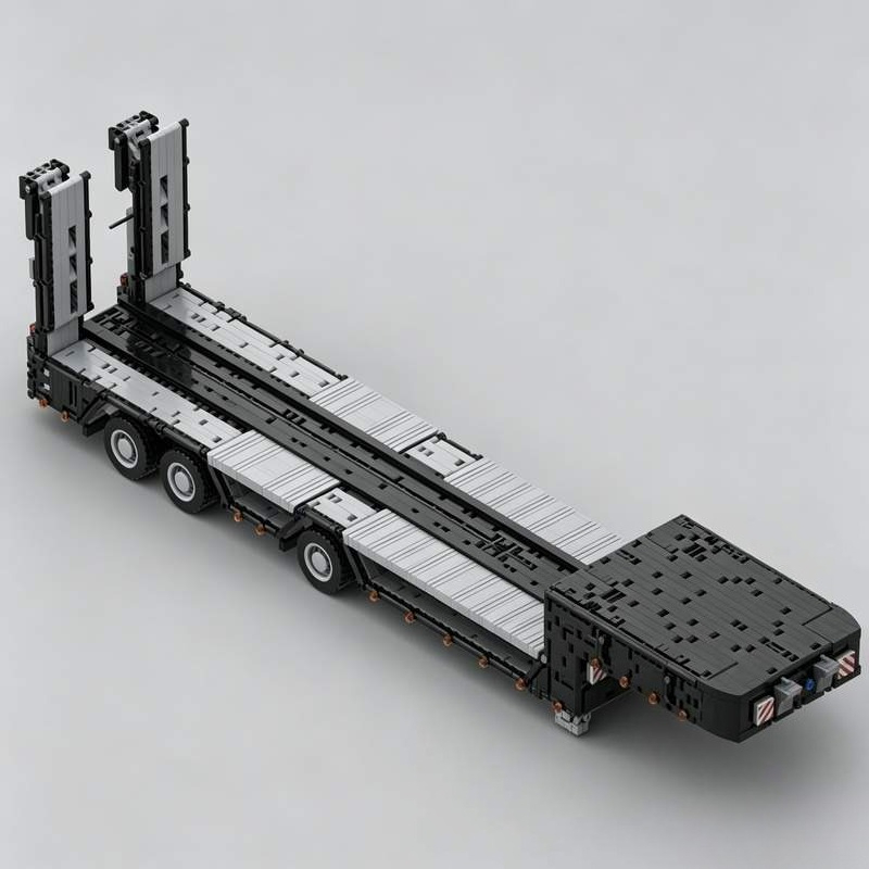 3931パーツ ローボーイ トレーラー 重機輸送モデル MO - Heavy Equipment Education のレビューと価格
