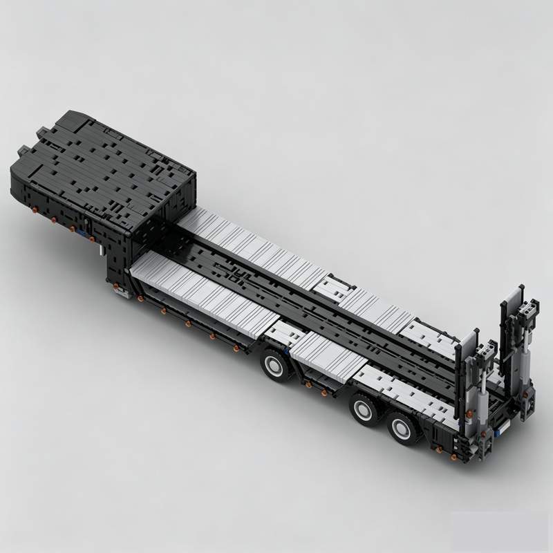 3931パーツ ローボーイ トレーラー 重機輸送モデル MO - Heavy Equipment Education のレビューと価格