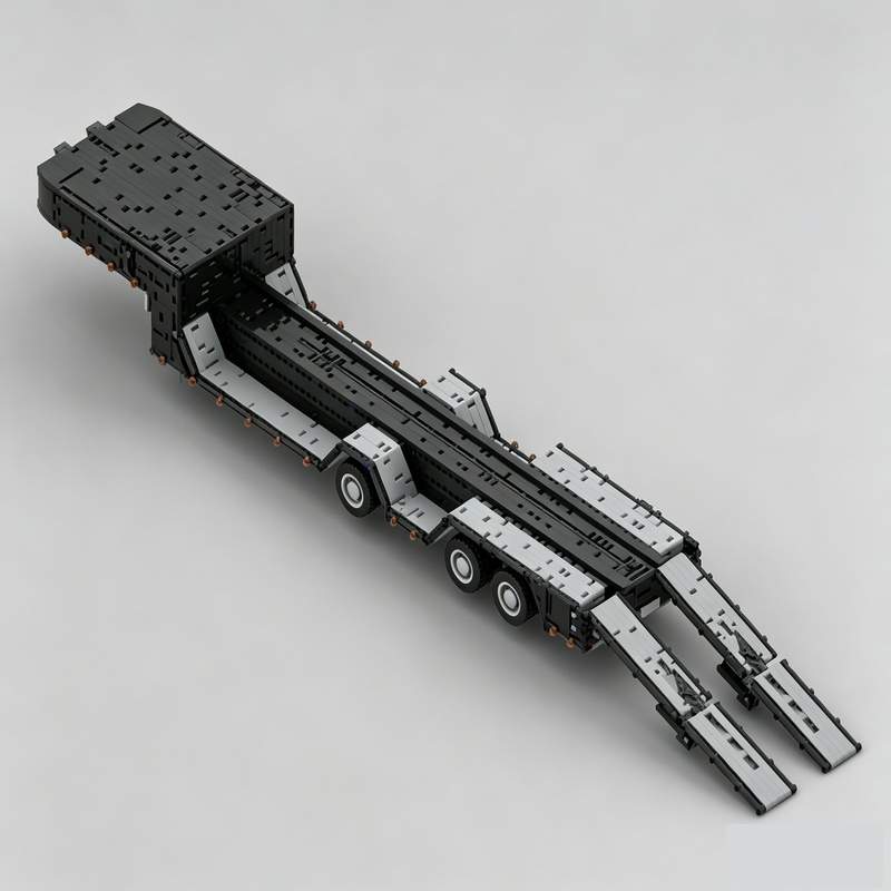 3931パーツ ローボーイ トレーラー 重機輸送モデル MO - Heavy Equipment Education のレビューと価格