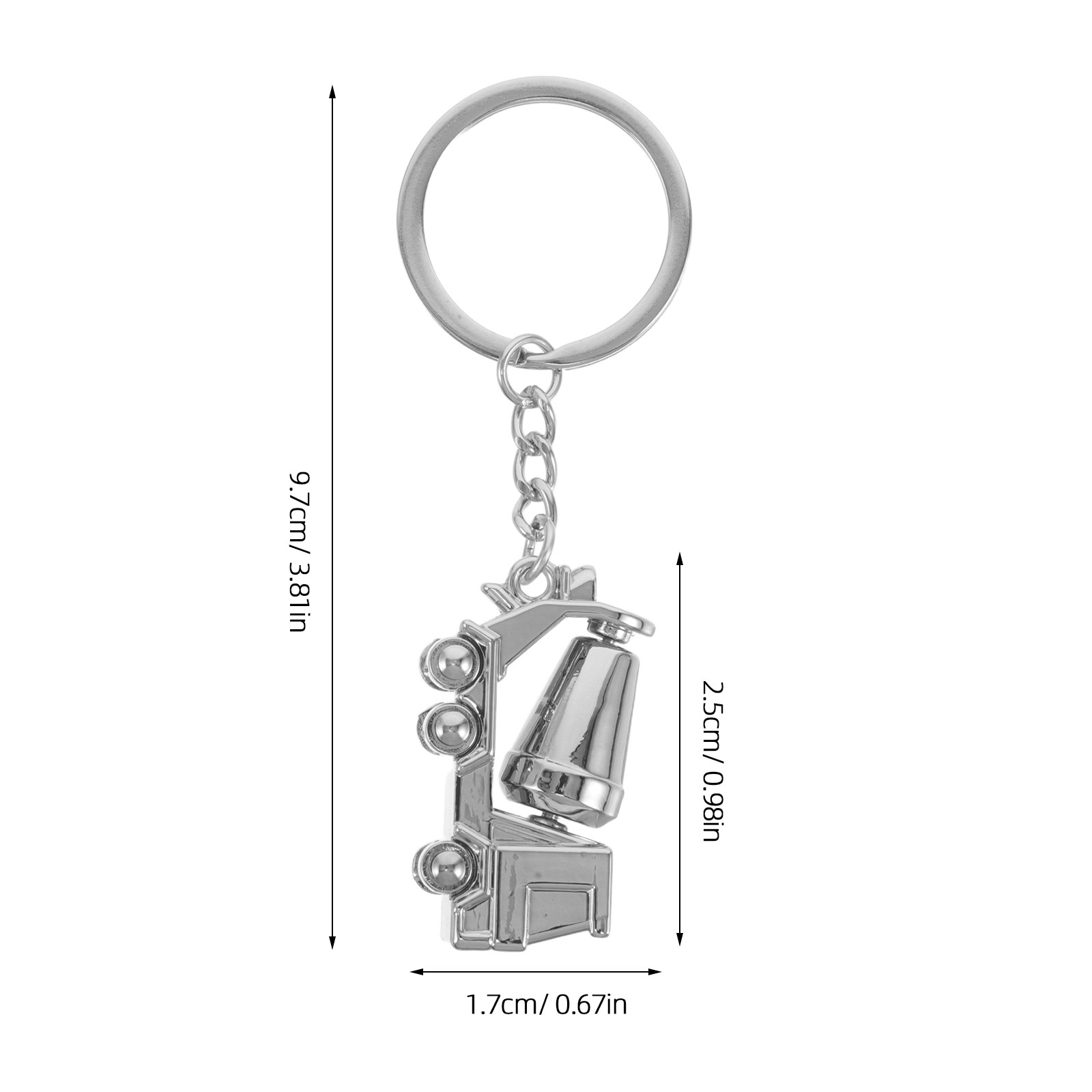 合金製ミキサートラックキーホルダー 3D建設車両 重機キーリ - Heavy Equipment Mixer のレビューと価格