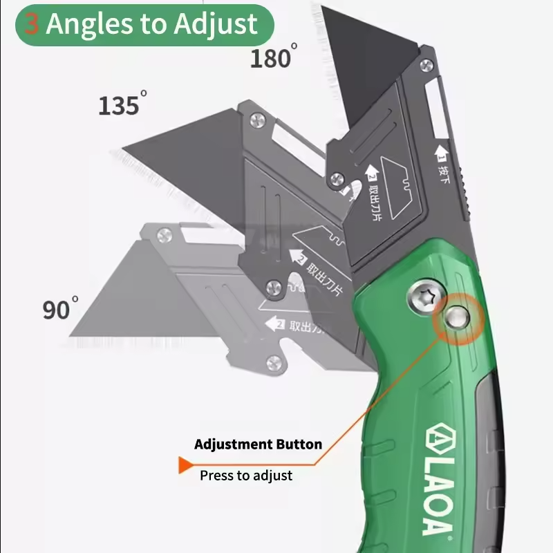 LAOA ユーティリティナイフ 折りたたみシャープカット 高 - Heavy Equipment Blade のレビューと価格