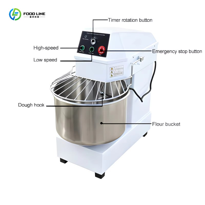 業務用二速スパイラルミキサー、小麦粉原料混合用ベーカリー機器 - Heavy Equipment Mixer のレビューと価格