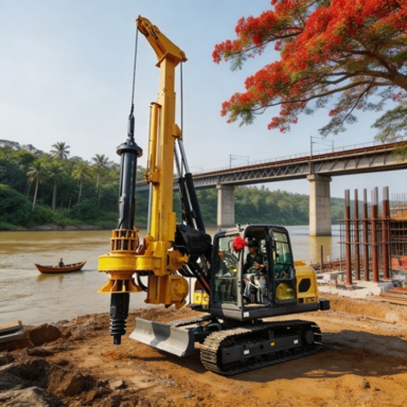 ヘビーデューティー回転式掘削リグ クローラー式ドリルリグ 掘 - Heavy Equipment Drilling Rig のレビューと価格