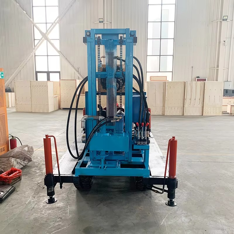 ヘビーデューティークローラー式水井戸掘削装置 500m 空気 - Heavy Equipment Drilling Rig のレビューと価格